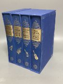 O'Brian, Patrick - Hornblower Works, 4 vols, publ. The Folio Society, quarto