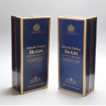 Two bottles of Johnnie Walker Blue Label whisky, 75cl.