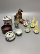 A group of mixed Chinese ceramics