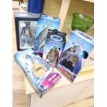 Star Trek - Playmates - four action figures and Gorillaz - Kid Robot - action figure, all boxed