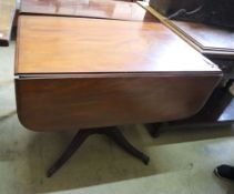 A Regency mahogany Pembroke breakfast table, width 90cm, depth 58cm, height 74cm