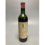 One bottle of Chateau Latour 1960