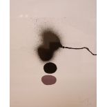 Victor Pasmore (1908-1998), 'Burning Waters' (from 'Visual and Poetic Images'), lithograph, 1988,