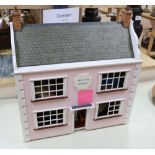 A modern doll's house 'Glen Tay Cottage', with interior furnishings, height 63cm