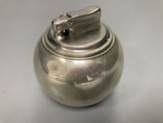 A 1960's silver 'Witchball' lighter by William Comyns & Sons Ltd, London, 1964, height 77mm.