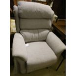 A modern electric reclining armchairCONDITION: Believed to be working order (and sold as such).