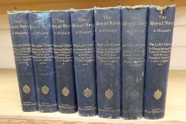 Clowes, Sir W. Laird, Theodore Roosevelt, Alfred Thayer Mahan et al, - The Royal Navy, A History