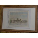 David Addey, watercolour, Cookham Spring, signed and dated 1979, 18 x 26cm