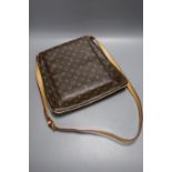 A boxed Louis Vuitton satchel bag, ideal for an iPad, 35 x 31cm