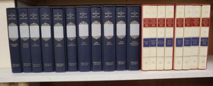 Folio Society - A History of England, 11 vols, 1996-2001 and Gibbon, Edward - The History of the