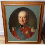 19th century Irish School, pair of oils on canvas, Portrait of the 4th Earl of Wicklow, William