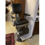 A dentist's chair