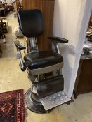 A dentist's chair