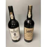 One bottle Warres 1970 vintage Port and one bottle of Quinta Do Noval 1978