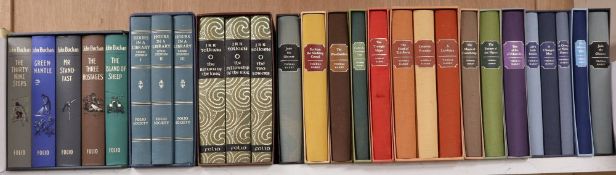 Folio Society, English Classics - Buchan, John, 5 vols, in slip case, Stephen Leslie - Hours in a