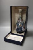 A Moorcroft vase, ''Love in a mist'', designed by Rachel Bishop, limited edition number 61 of 300,