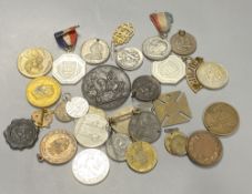 A group of George III copper coins