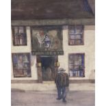 W.Simpson, 1911, watercolour, The Tam O'Shanter Tavern, signed and dated, 30 x 24cm.