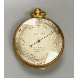 A Victorian pocket barometer, by Chadburns Ltd