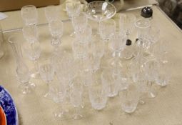 A quantity of Waterford glassware