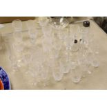 A quantity of Waterford glassware