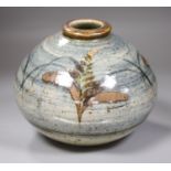 A Studio pottery vase by David Leach, height 20cm