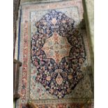 An Aubusson style wall hanging, 180 x 135cm and a North West Persian rug
