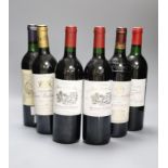 One Chateau Cadet-Piola, Saint Emilion Grand Cru, 1986, one Chateau Lascombes, 1990, one Haut