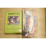 A Subbuteo table soccer and Harry Potter and The Philosopher's Stone Hornby train set