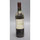 A 1985 bottle of Chateau Margaux
