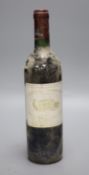 A 1985 bottle of Chateau Margaux