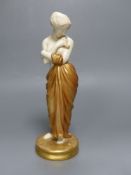 A classical Royal Worcester figure, 'Joy' 2/57, height 25cm