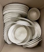 An Italian creamware dinner service