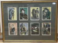 Barnett Freedman (1901-1958), a set of eight coloured lithographic illustrations for 'Oliver Twist',