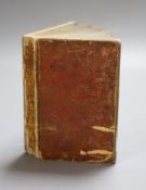 An ink inscribed Chinese to English dictionary, dated 1860, believed to have been used by an officer