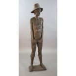 A Neil Godfrey bronzed composition life size figure of Tom Sawyer, numbered 5 of a limited edition