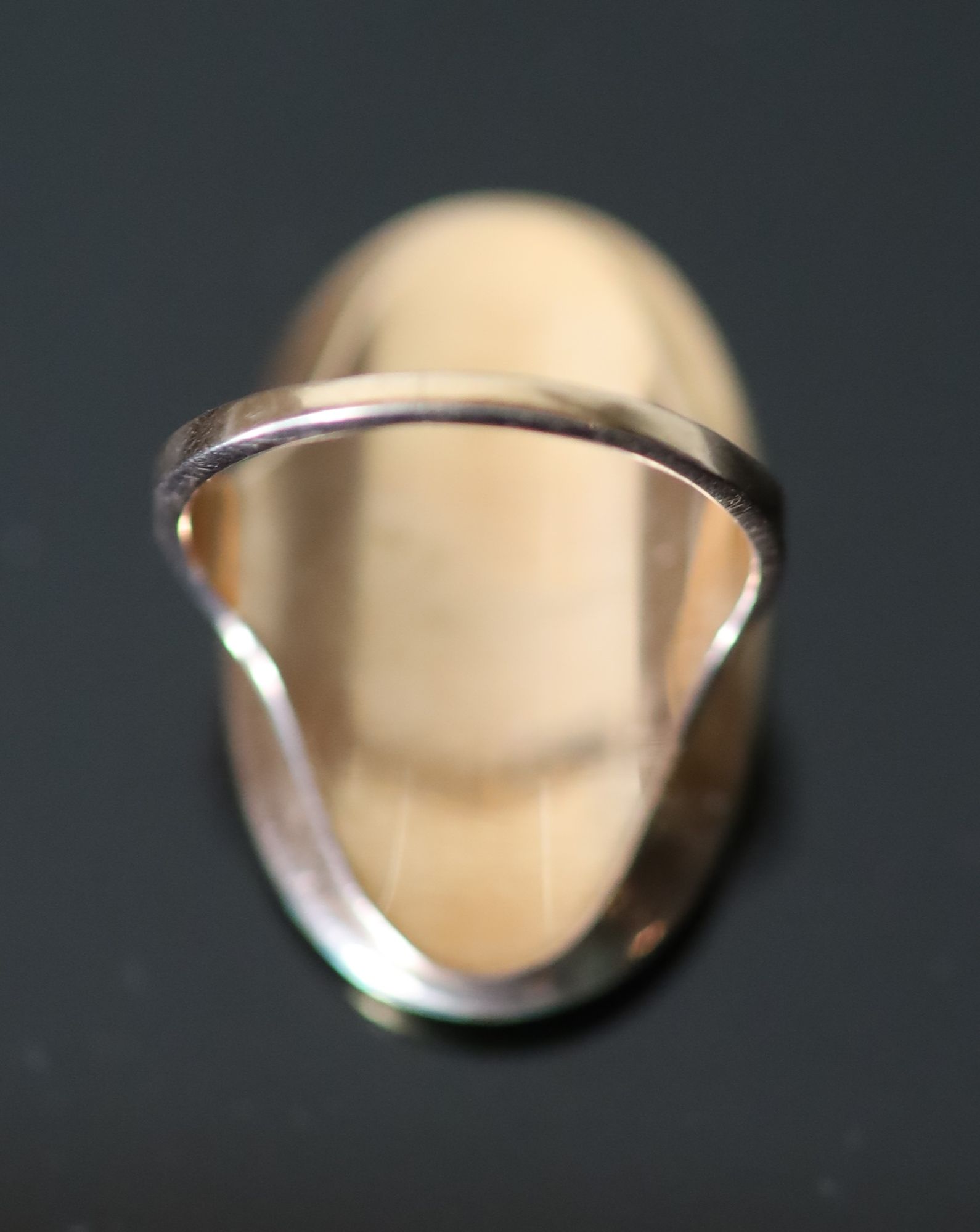 A 19th century gold and oval cameo sardonyx set ring, carved with the bust of a lady to sinister, - Image 4 of 4