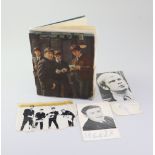 A 1960s album of rock musicians autographs including two sets of The Rolling Stones (includes