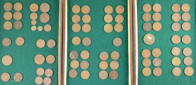 China, Empire and Republic period, a collection of 70 Chinese provinces 10 cash copper coins and