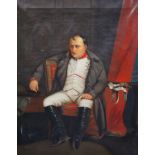 After Hippolyte Paul Delaroche (1797-1856)oil on canvasNapoleon at Fontainebleu33.5 x 26in.