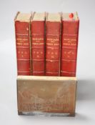 Egan, Pierce - Boxiana, 4 vols, 1818 and a book plate