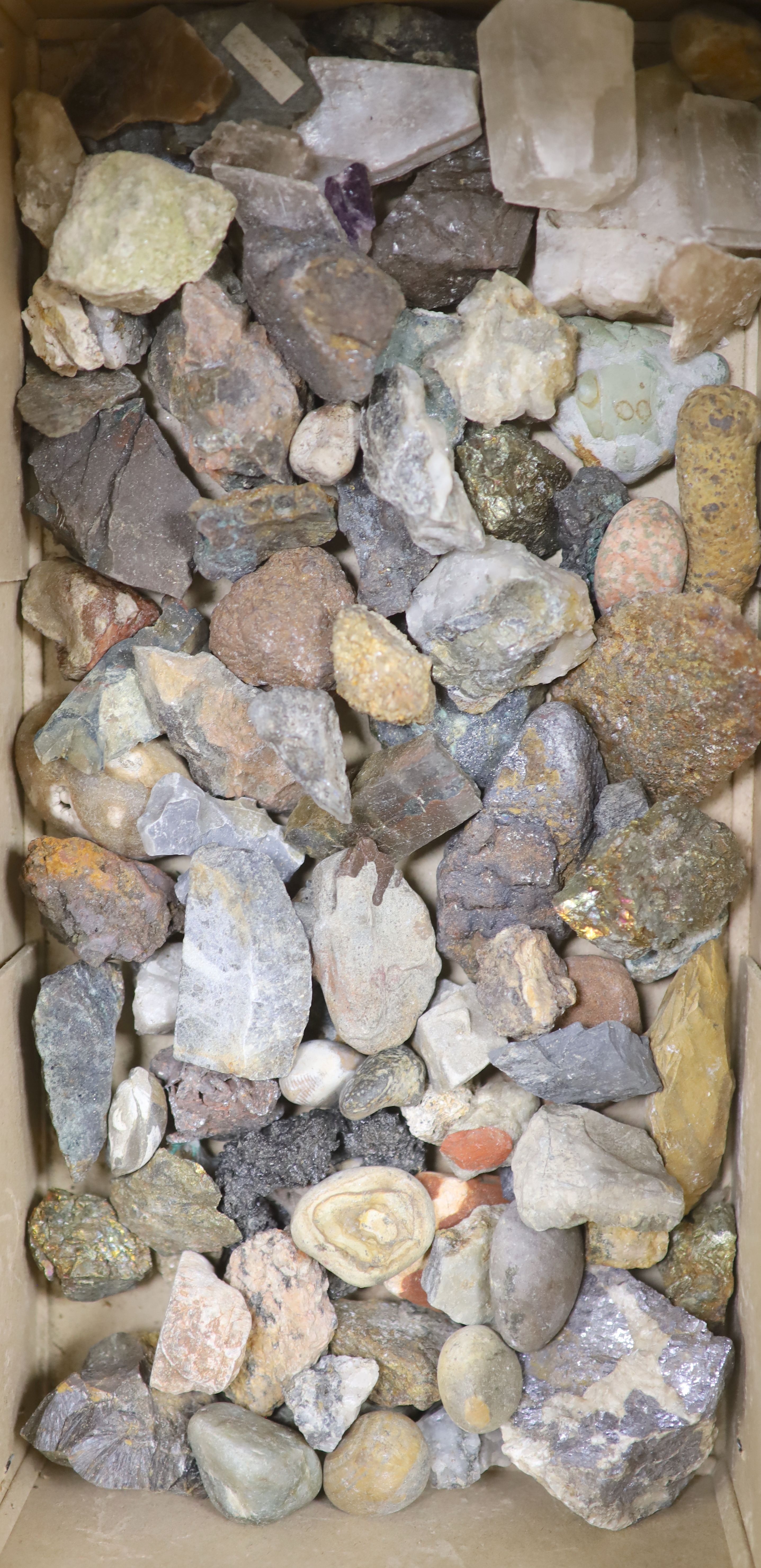 Two boxes of geological specimens, collected before 1970,CONDITION: Provenance - T. Gerrard & Co - Image 8 of 8