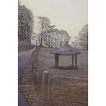 J.W. Winkelmann, limited edition print, Baywell, signed and dated 1982, 6/150, 54 x 38cm