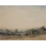 Philip Wilson Steer (1860-1942), ink and watercolour, Rotherhithe, Christie's stencil verso, 23 x