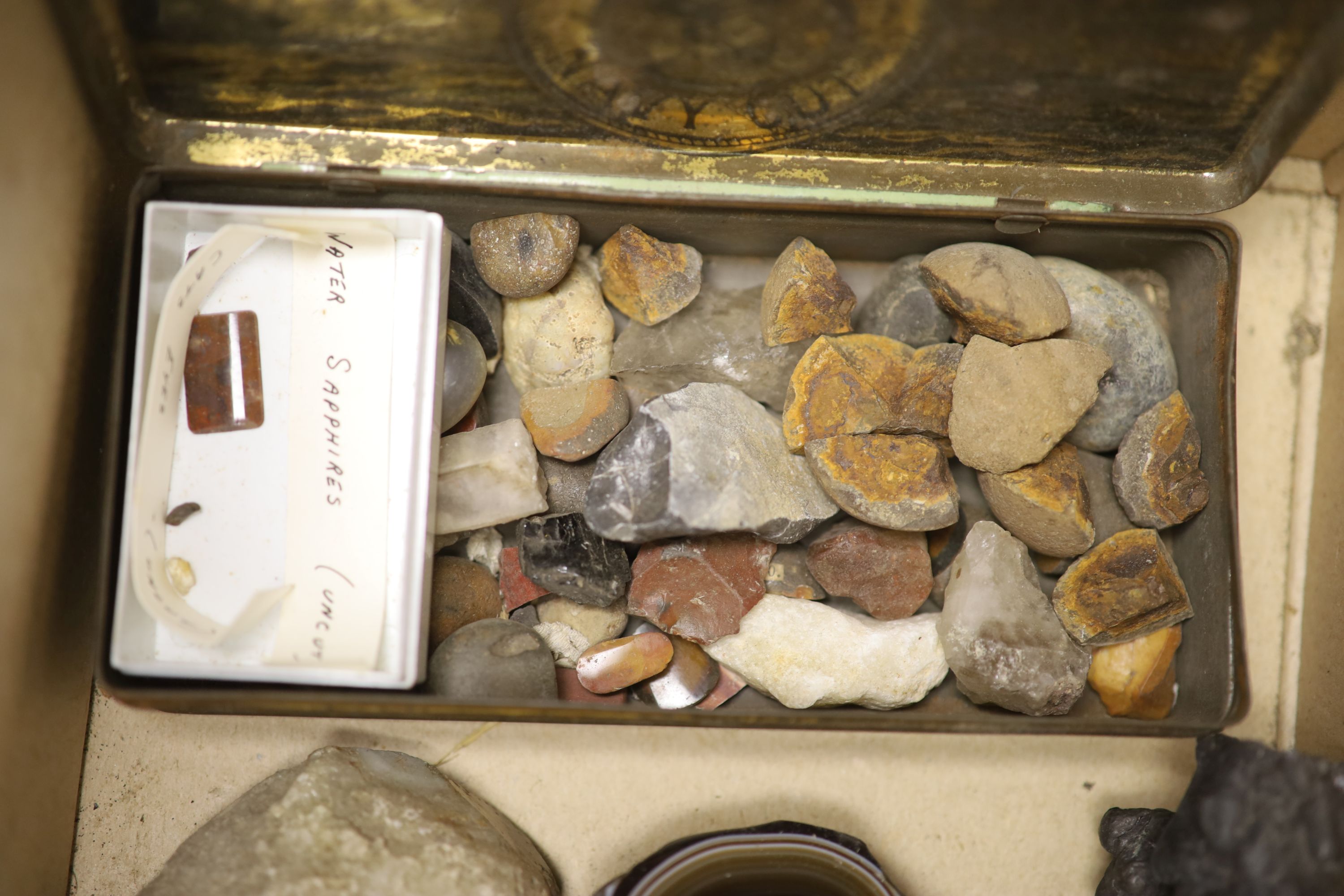 Two boxes of geological specimens, collected before 1970,CONDITION: Provenance - T. Gerrard & Co - Image 5 of 8