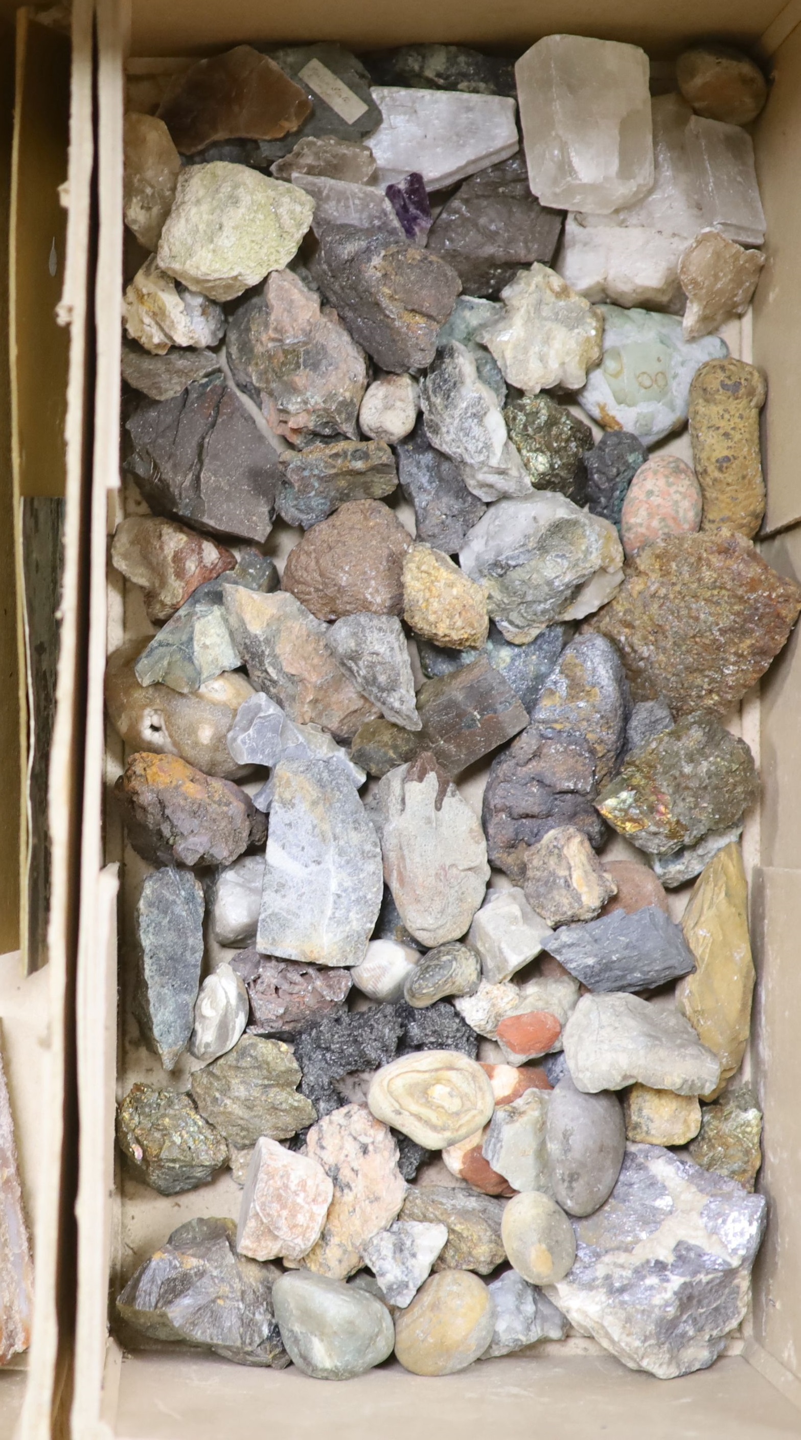 Two boxes of geological specimens, collected before 1970,CONDITION: Provenance - T. Gerrard & Co - Image 7 of 8