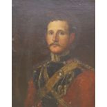 Victorian School, oil on canvas, Portrait of Colonel Guy Wyndham (1865-1941) in uniform, 66 x