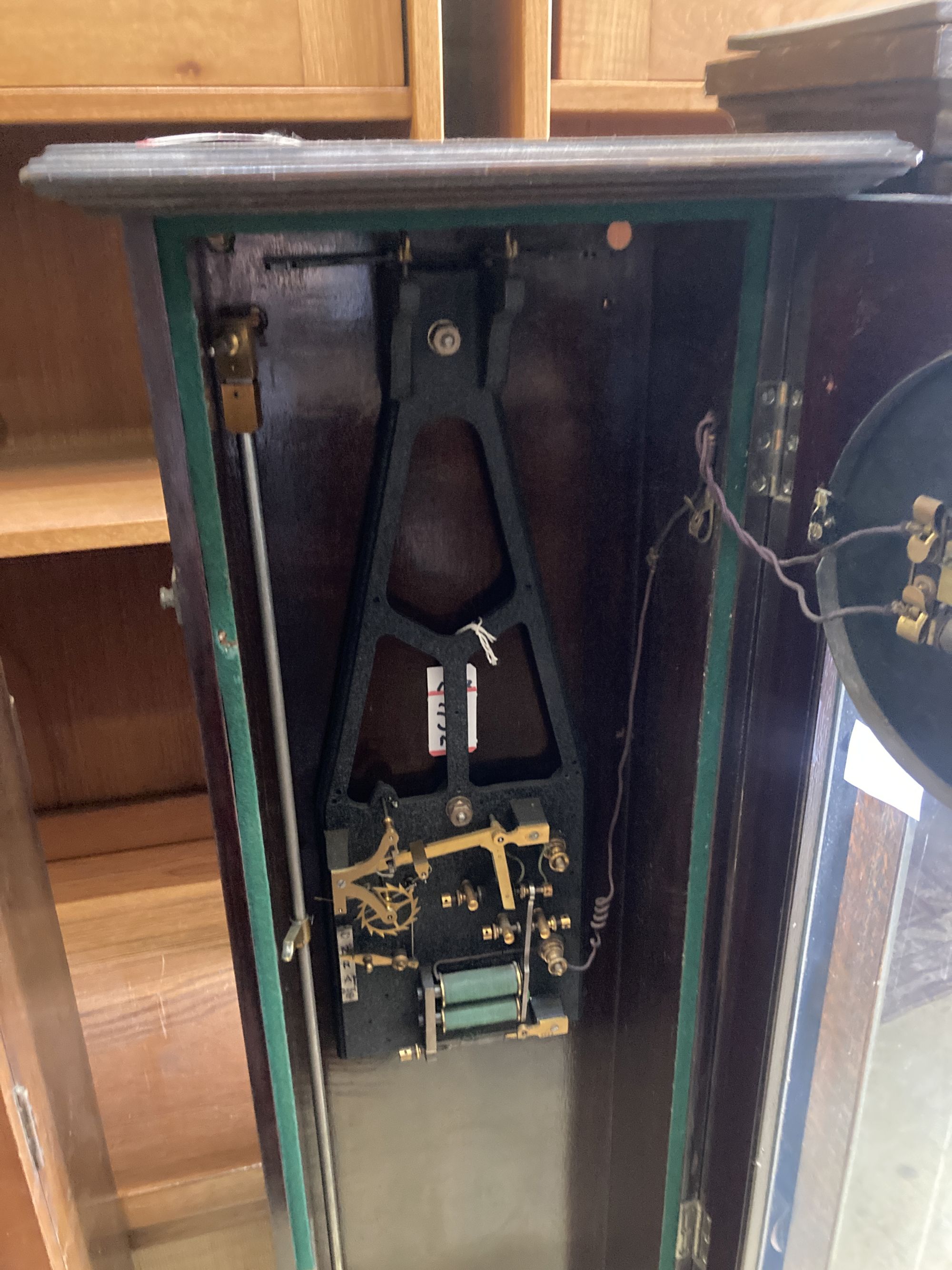 A Synchronome electric mahogany cased pendulum master clock - Image 3 of 5