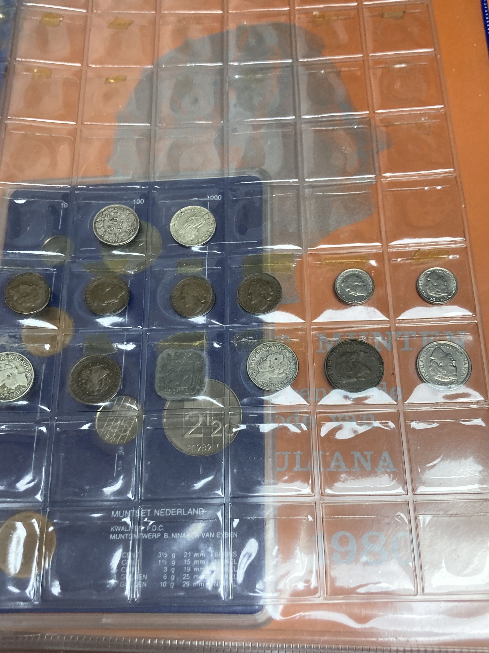 An album of Dutch coins, 1950s-1980s - Image 3 of 5