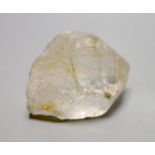 A naturally formed faceted rock crystal, collected before 1950, 13.5cmCONDITION: Provenance - T.
